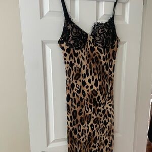 Never worn! Love this dress and the material!